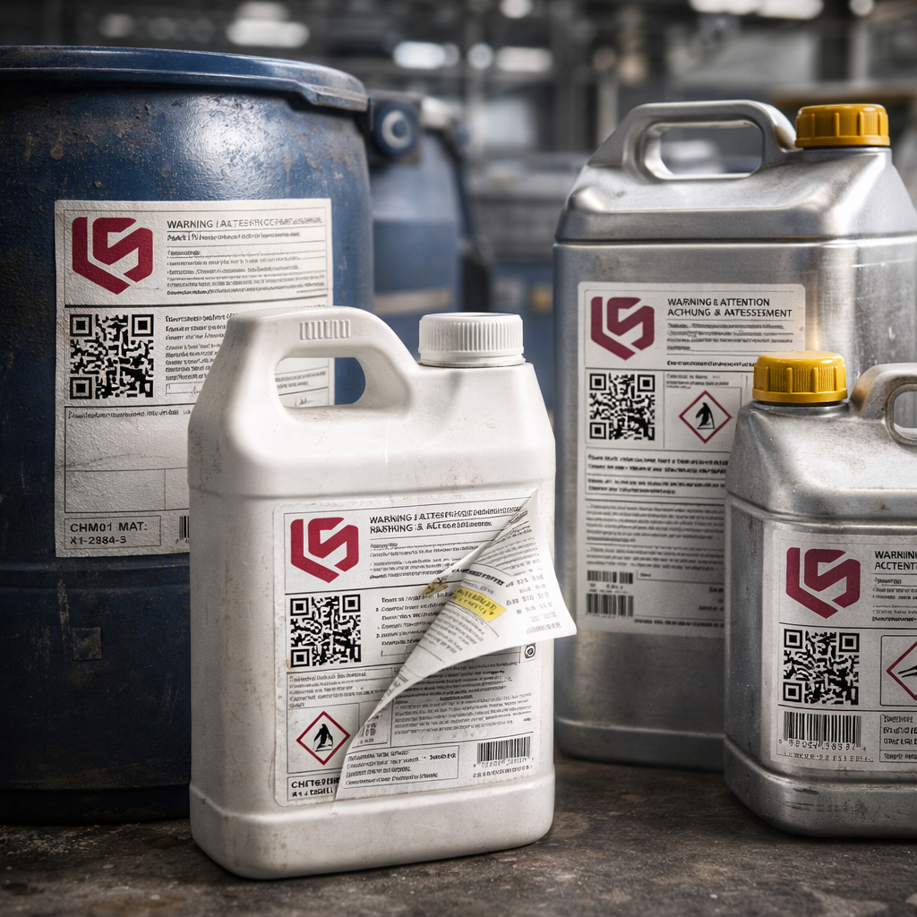 How to Add QR Codes to Industrial Labels for DPP Traceability